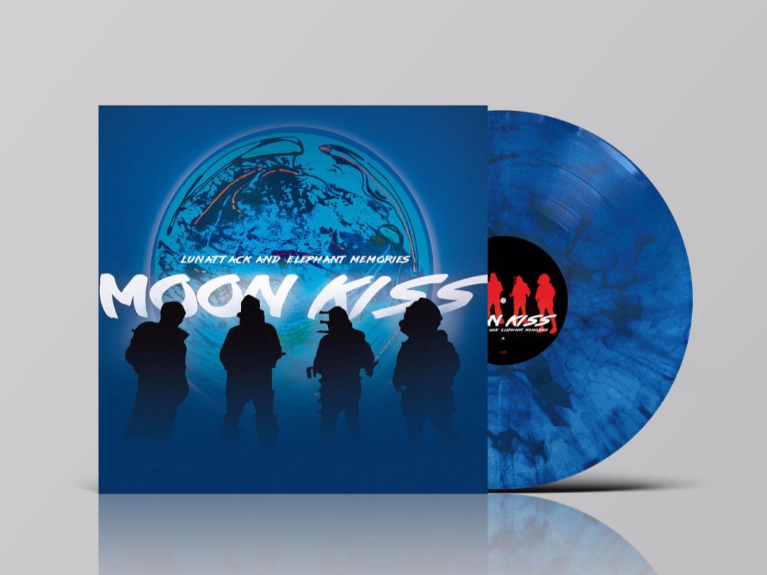 MOON KISS — limited edition LP vinyl record by Lunattack